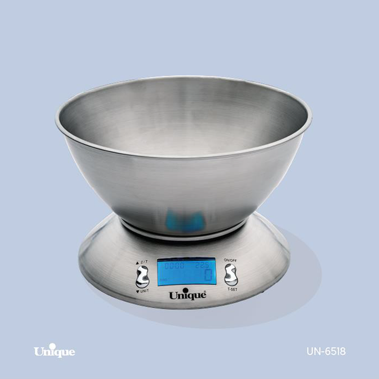 ترازو آشپزخانه استیل یونیک UN-6518